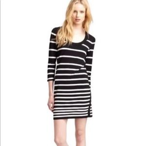 Rag & Bone Black and White Striped Sara Dress Size S